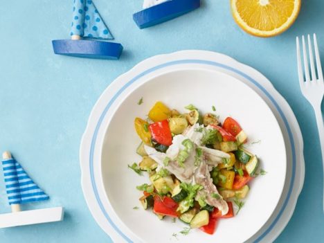 Pečená ryba v soľnej kruste