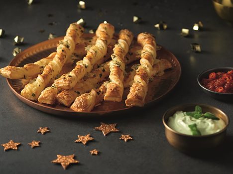 Slané tyčinky so syrom Cheddar