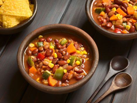 Vegetariánske čili s pohánkou